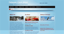Desktop Screenshot of delawaremotelcatskills.com